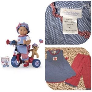 American Girl 4th of July Girls Outfit 6x